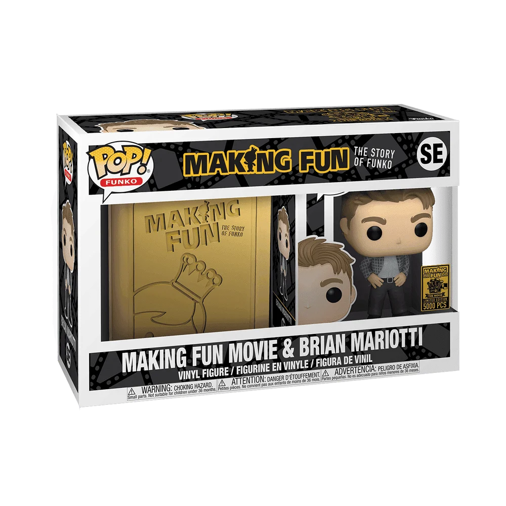 Funko POP! Funko & DVD Brian Mariotti & Making Fun Bundle (Exclusive) *Na zamówienie
