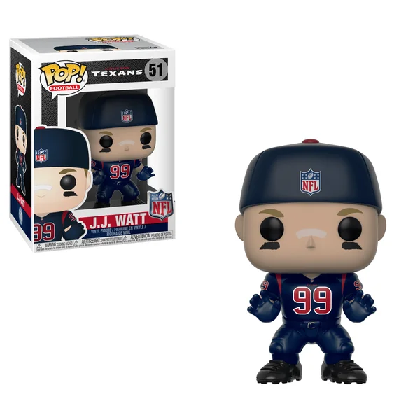 Funko POP! NFL Texans- JJ Watt (Color Rush) 51 *Na zamówienie