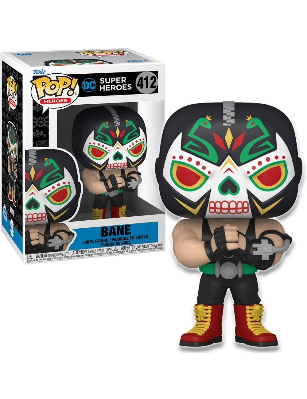 Figurka Funko pop Dia De Los DC: Bane 412