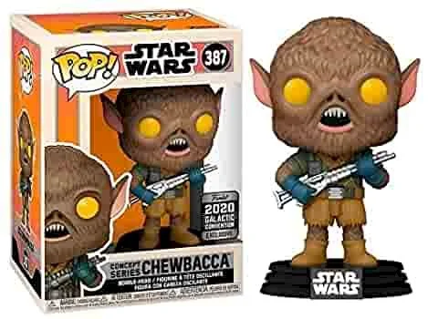 Figurka Funko POP! Star Wars Concept Series Chewbacca Special Edition #387 – zdjęcie 4