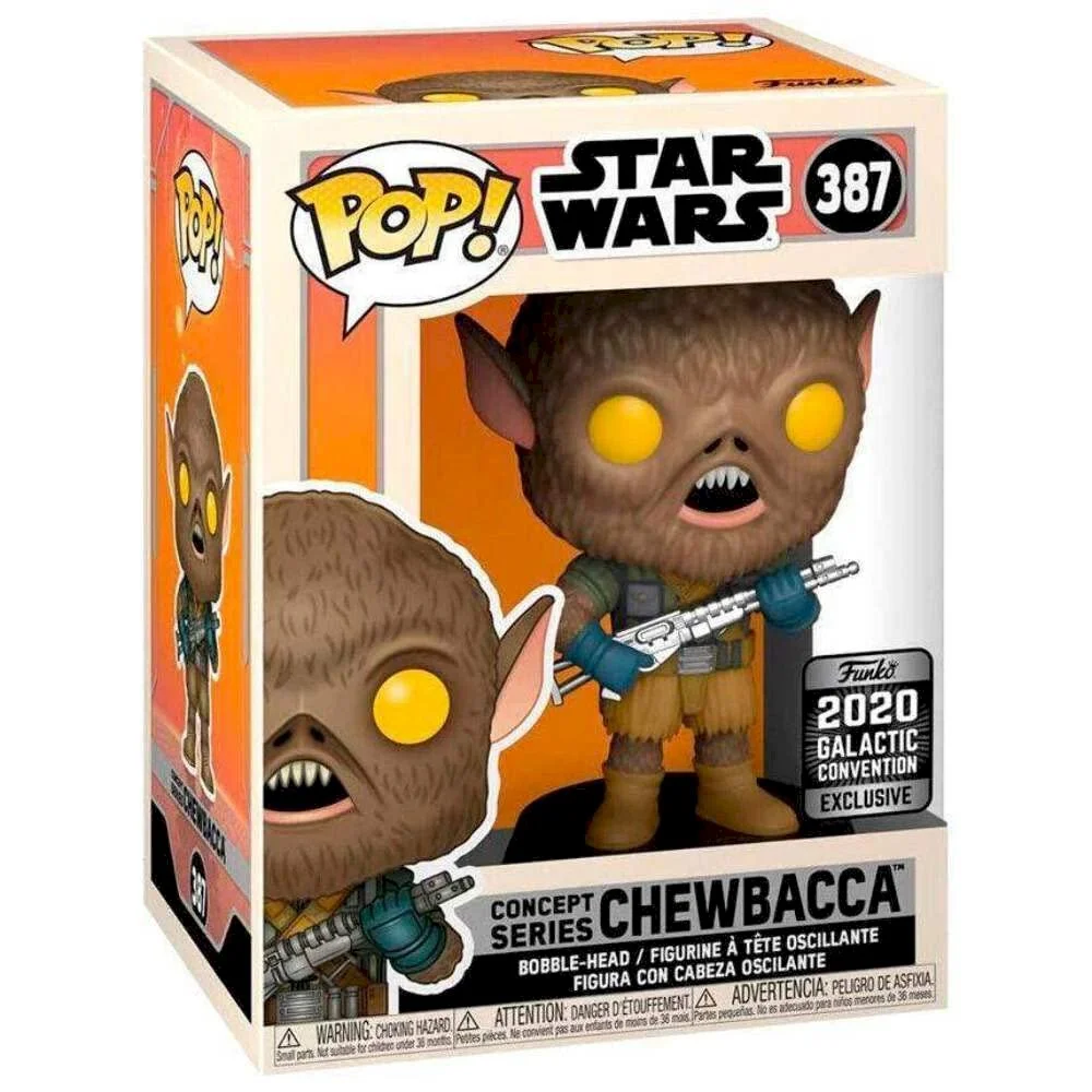 Figurka Funko POP! Star Wars Concept Series Chewbacca Special Edition #387 – zdjęcie 3