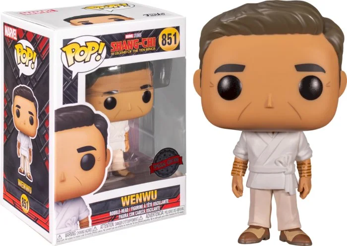 Figurka Funko POP Marvel: Shang-Chi - Wenwu in White Outfit 851 Exc