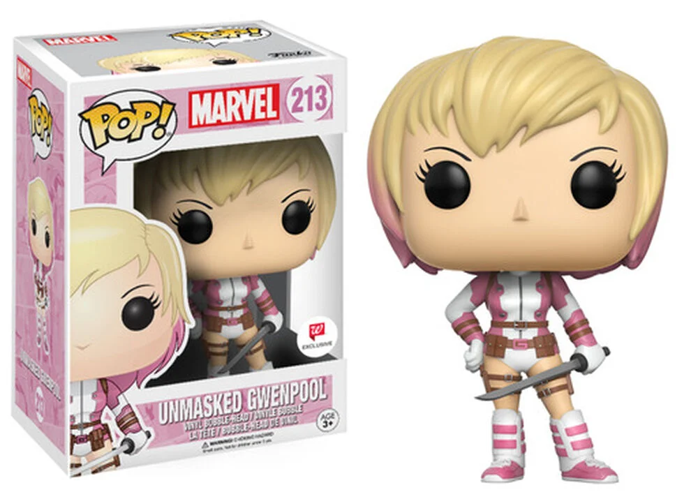 Funko POP! Marvel GwenPool Unmasked 213 (Exclusive) *Na zamówienie