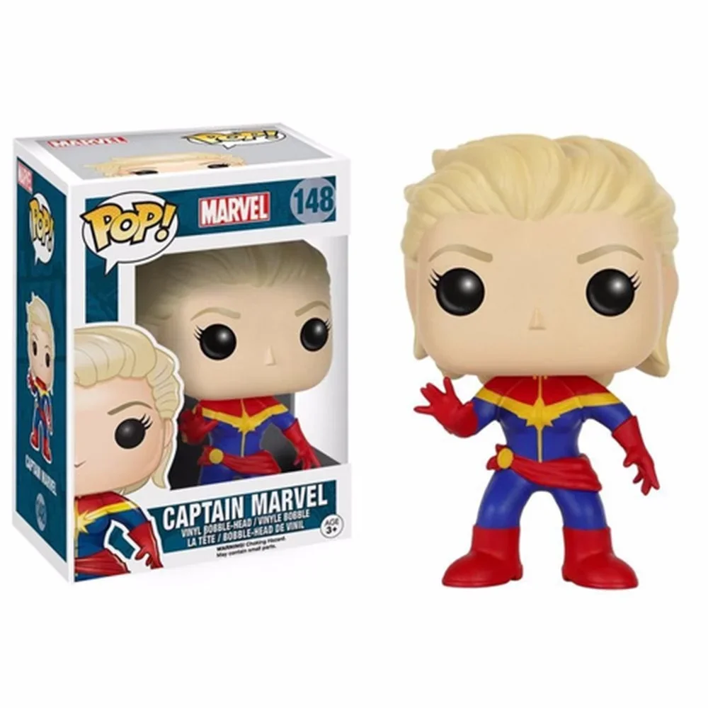Figurka Funko POP Marvel - Captain Marvel 148 Uszkodzony Box