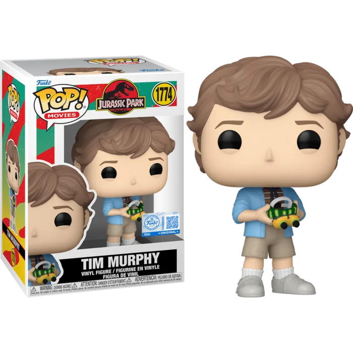 Figurka Funko POP Jurassic Park - Tim Murphy with Night Vision Goggles 1774 Special Edition