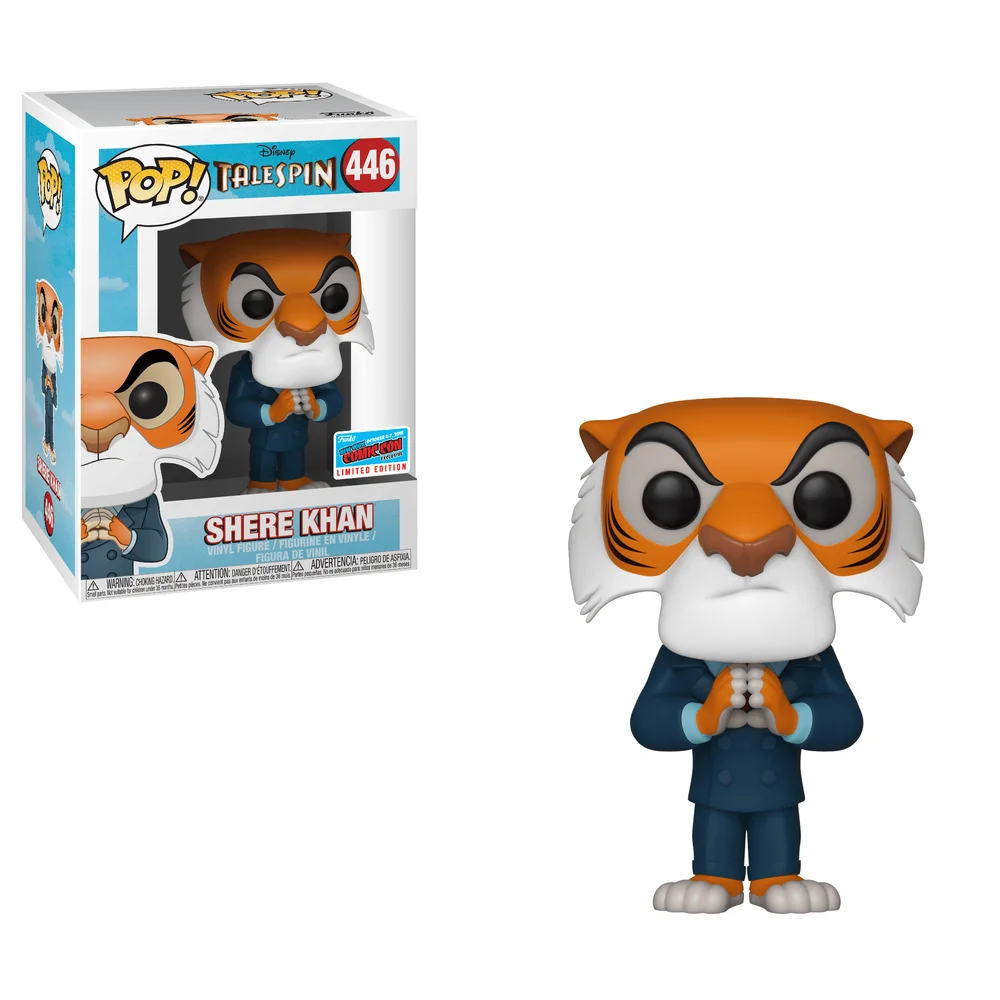 Funko POP! TaleSpin Shere Khan w/ Hands Together 446 (Convention) *Na zamówienie