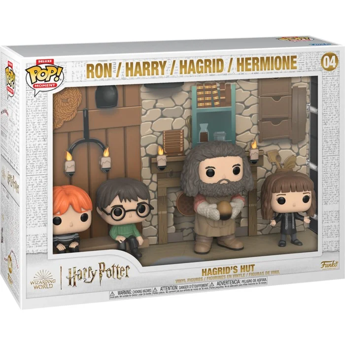 Funko POP! Harry Potter Hagrid's hut 04 4-Pack