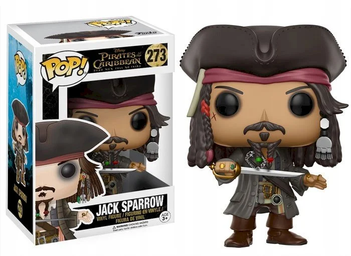 Figurka Funko POP Pirates of The Caribbean  Captain Jack Sparrow 273