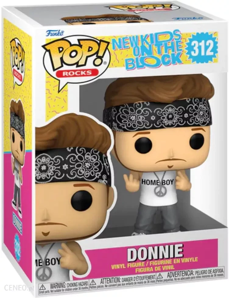 Figurka Funko POP! Rocks New Kids on the Block - Donnie #312 – zdjęcie 2