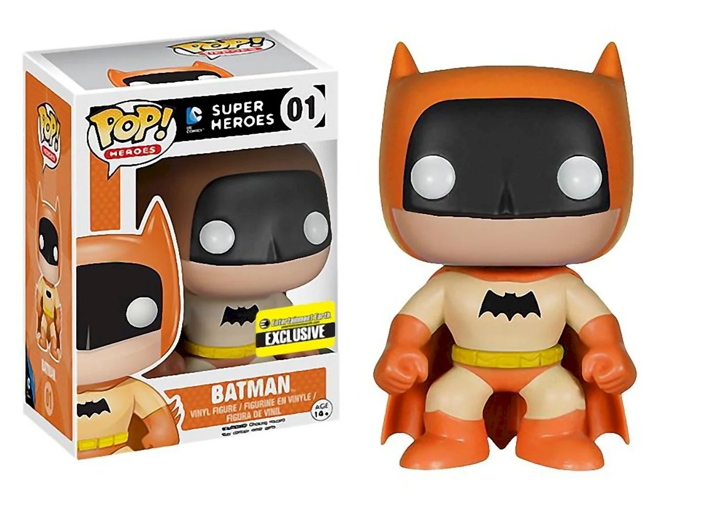 Figurka Batman Funko POP! DC Super Heroes Batman Orange 01