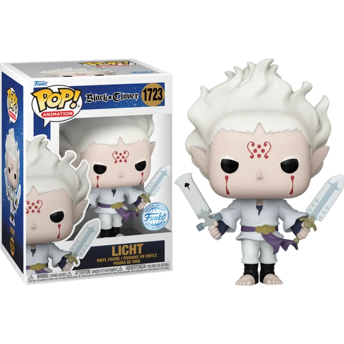Figurka Funko POP! Black Clover Licht with Sword 1723 Special Edition