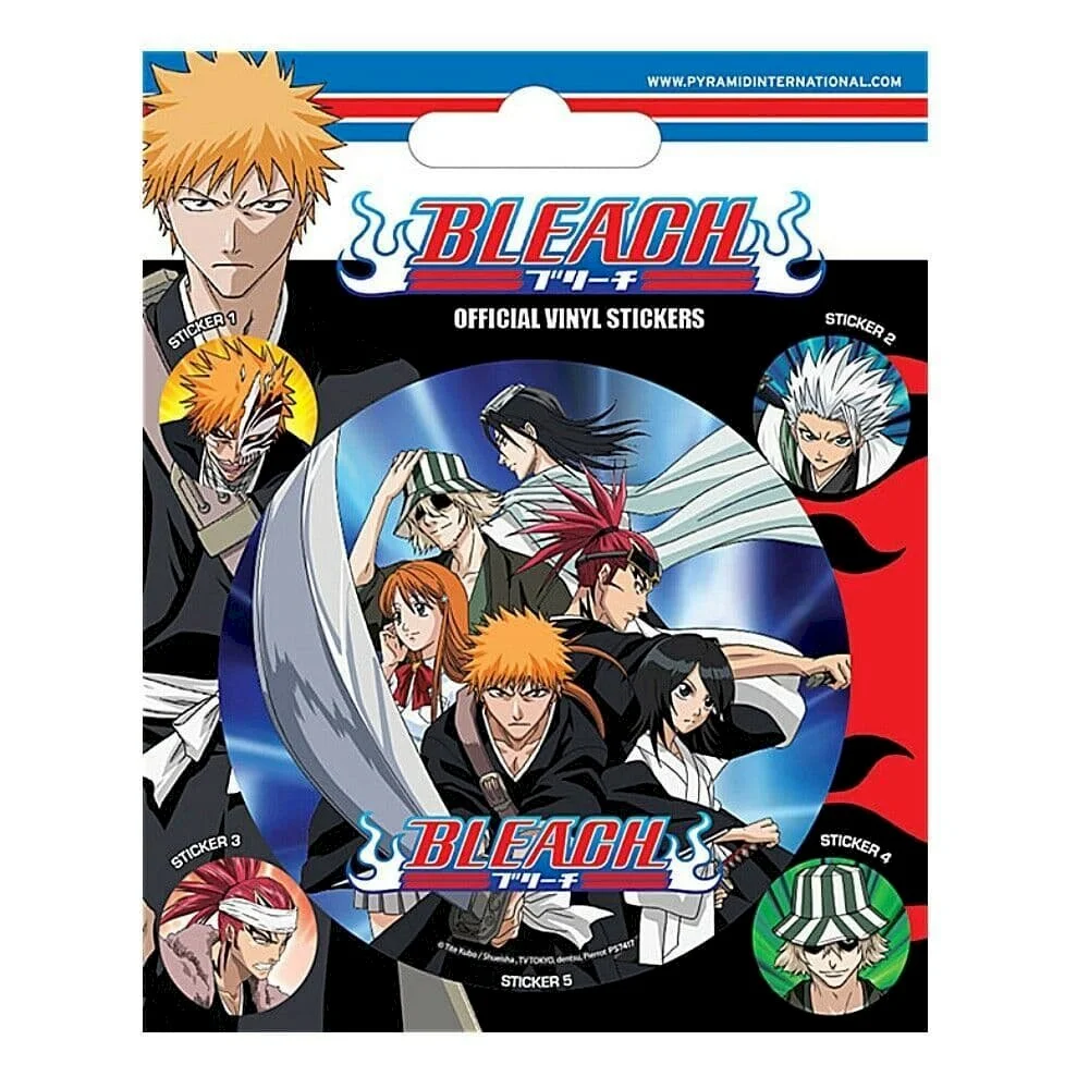 Figurka Piramid : Zestaw nalepek Bleach Attack Characters