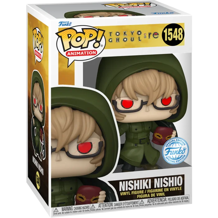 Figurka Funko Pop! Animation: Tokyo Ghoul:Re - Nishiki Nishio (Special Edition) #1548 – zdjęcie 3