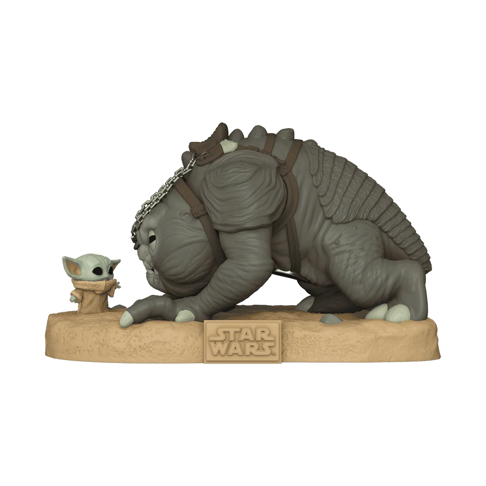 Funko POP! Star Wars Jumbo Grogu with Rancor 587 (Exclusive) *Na zamówienie