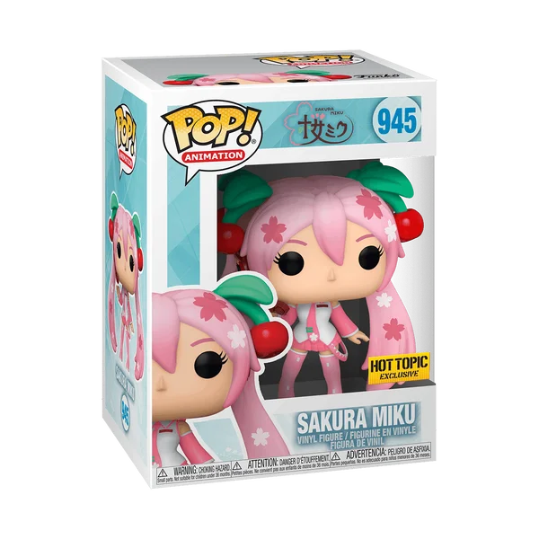 Funko POP! Sakura Miku Animaton: Vocaloid- Hatsune Cherry Blossom 945 (Exclusive) *Na zamówienie
