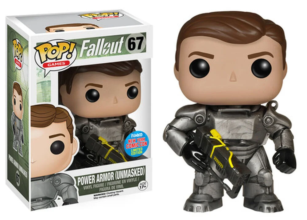 Funko POP! Fallout Power Armor Unmasked NYCC 67 (NYCC) *Na zamówienie
