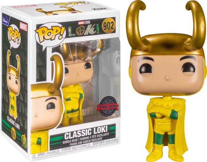 Figurka Funko POP Loki: Classic Loki 902 Exc