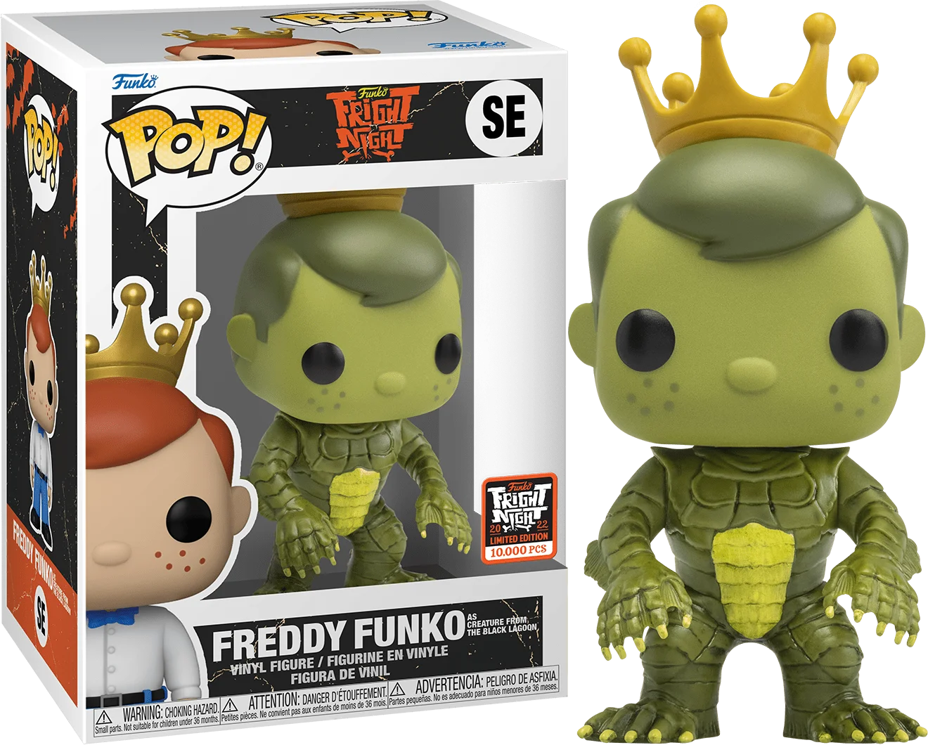 Figurka Funko POP! Fright Night Freddy As Creature From The Black Lagoon (2022 Fright Night)(10,000 Pcs) #Se Special Edition #93 *Na zamówienie