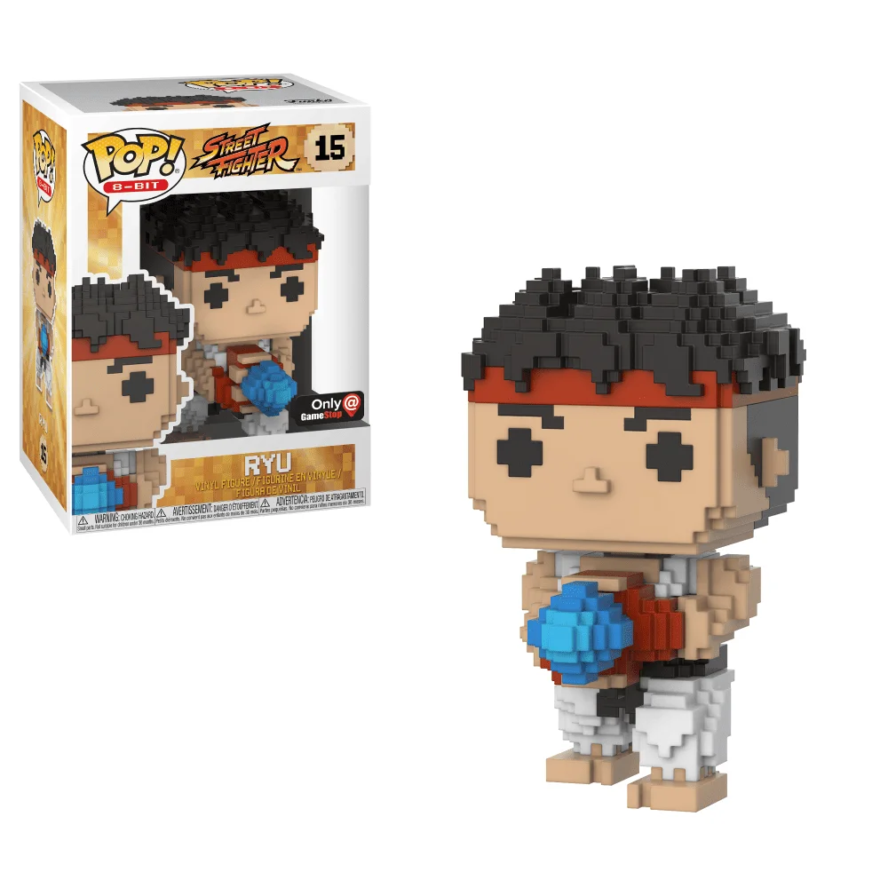 Funko POP! Street Fighter Black Friday - 8 Bit POP: Ryu w/ Chase 15 (Chase) *Na zamówienie