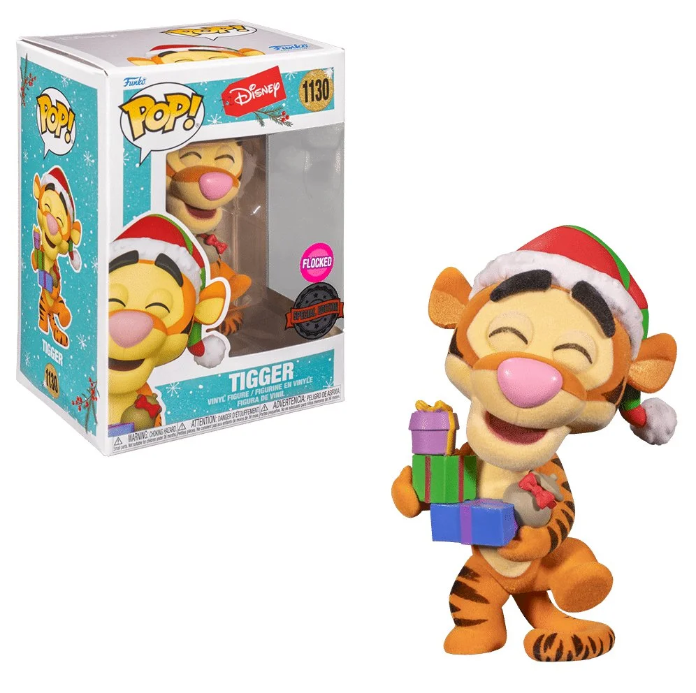 Figurka Funko POP Disney Holiday: Tigger 1130 Flocked Exc