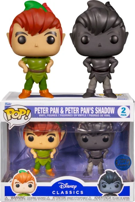 Figurka Funko POP Disney: Peter Pan & Peter Pan’s Shadow Exclusive zestaw 2 figurek