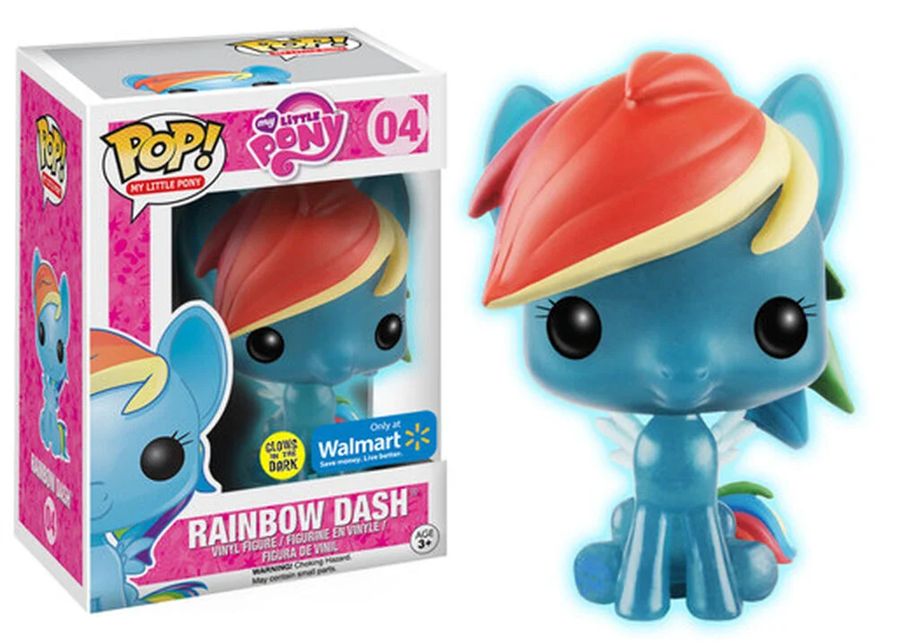 Funko POP! My Little Pony Rainbow Dash 4 (Glow) *Na zamówienie