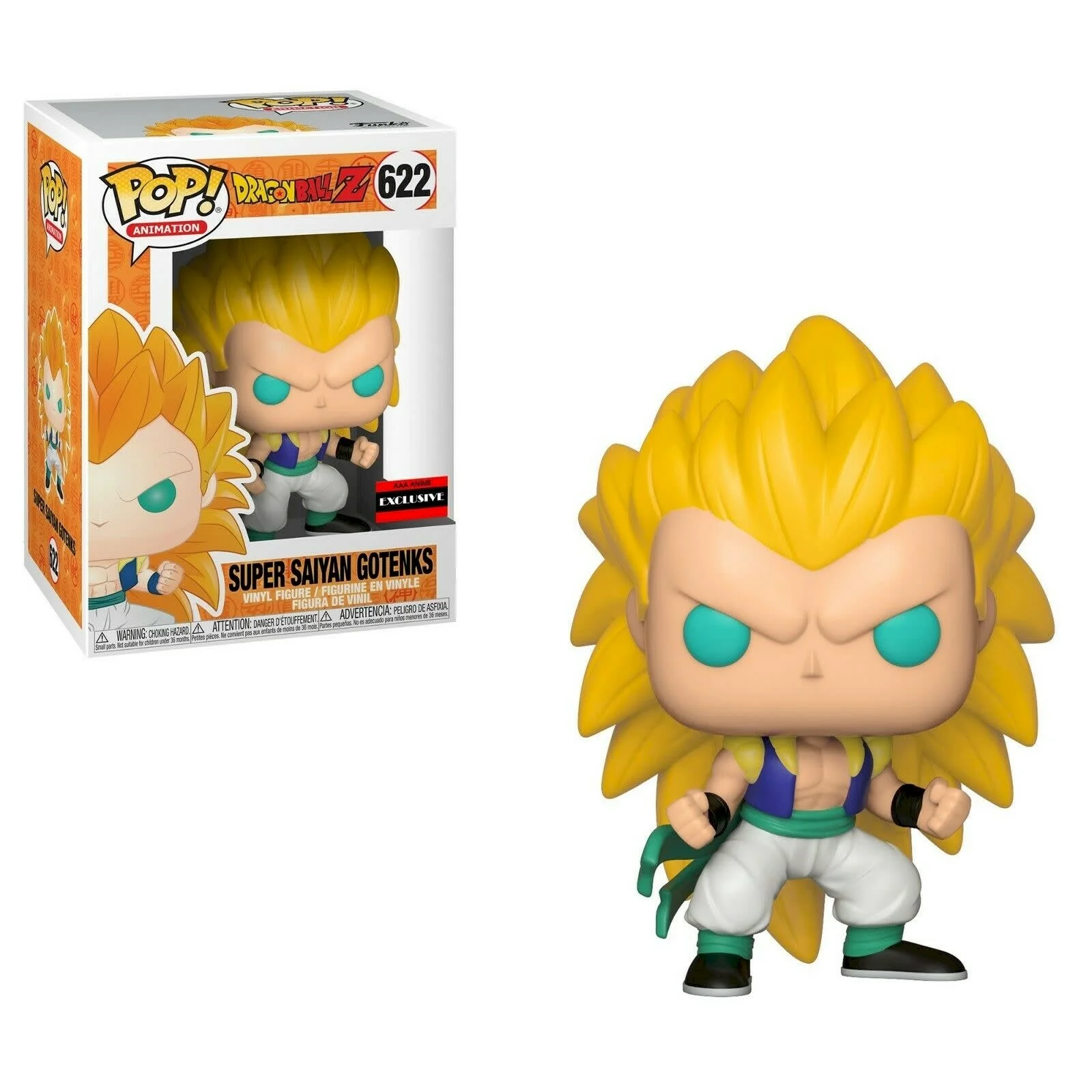 Figurka Dragon Ball Z: Funko POP Gotenks Super Saiyan Exclusive 622 AAA Exc *Na zamówienie – zdjęcie 2