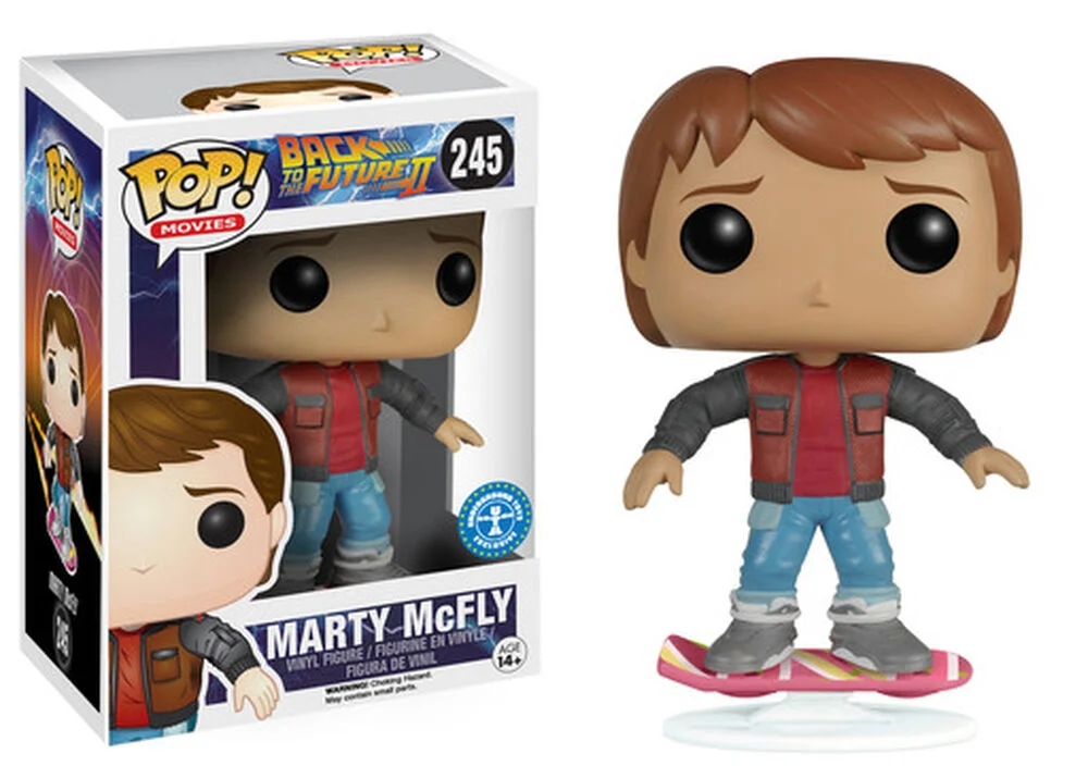 Funko POP! Back to the Future Marty on Hoverboard 245 (Exclusive) *Na zamówienie