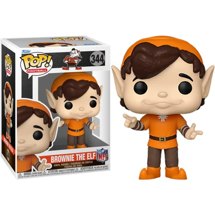 Funko POP! NFL Football: Mascots - Cleveland Browns Brownie the Elf #344