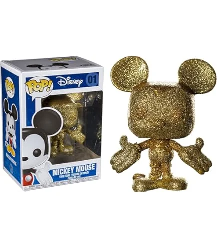 Figurka Funko POP! Disney – Mickey Mouse Gold Diamond Glitter 01
