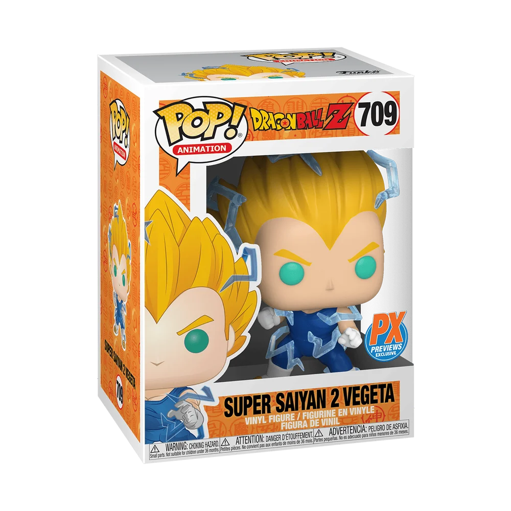 Funko POP! Dragon Ball Animation: DBZ S6 - SS2 Vegeta w/ Chase (GW) 709 (Chase) *Na zamówienie