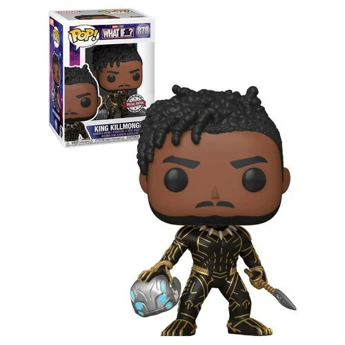 Figurka Marvel What If Funko Pop King Killmongler 878 Exc