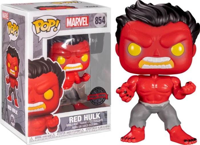 Figurka Marvel Funko POP Red Hulk 854 Exc