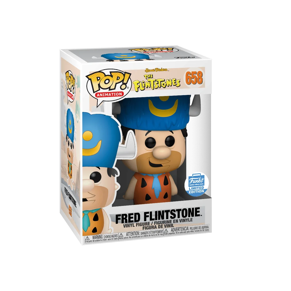 Funko POP! The Flintstones Animation: Flintstones - Fred w/Hat 658 (Exclusive) *Na zamówienie