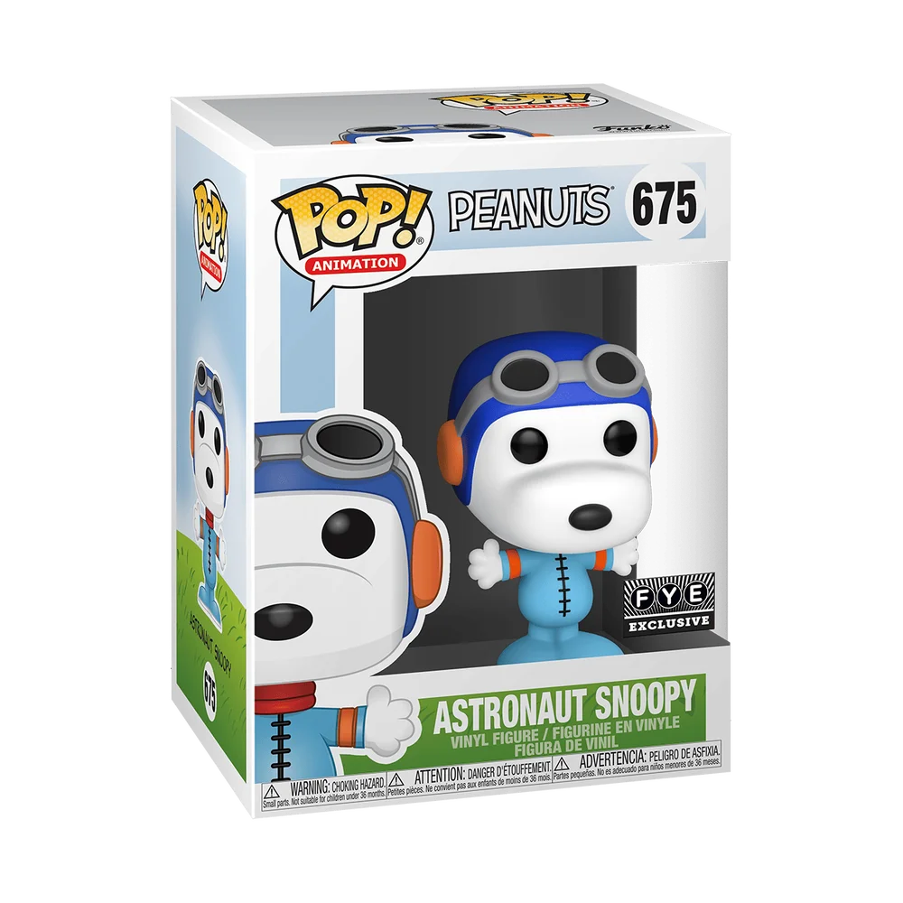 Funko POP! Peanuts Animation: Peanuts- Snoopy as Astronaut (No Helmet) 675 (Exclusive) *Na zamówienie