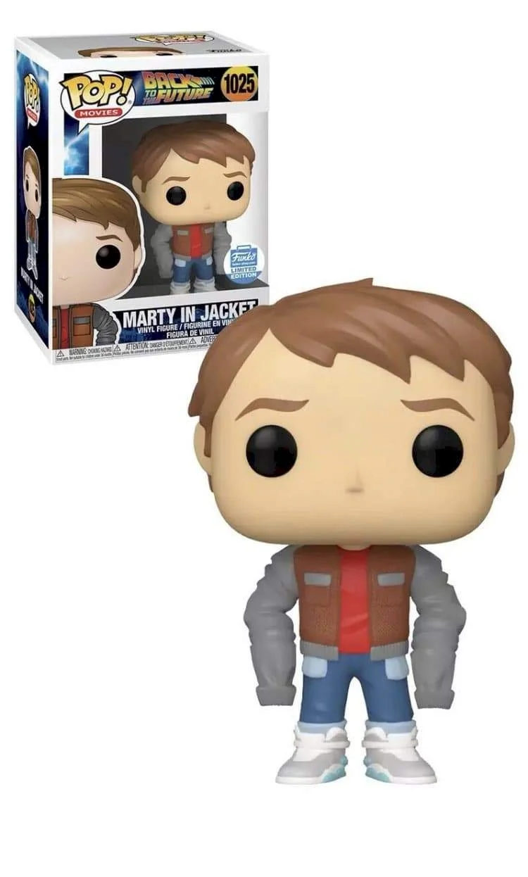 Figurka Funko POP Back To The Future: Marty in jacket 1025 Exc *Na zamówienie