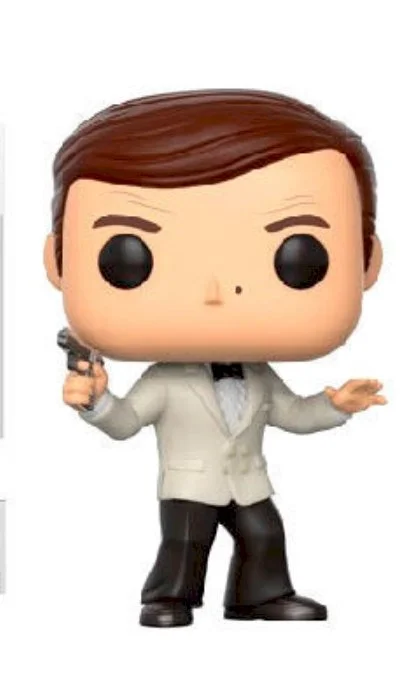 Figurka James Bond 007 Funko pop James Bond Roger Moore White Tux 525 *Na zamówienie – zdjęcie 3