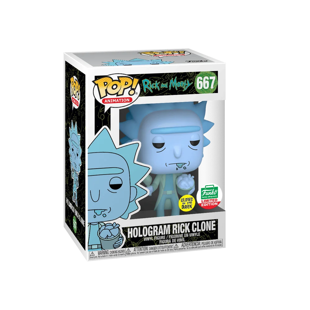Funko POP! Rick and Morty Animation: San Jacinto - POP 9 667 (Glow) *Na zamówienie