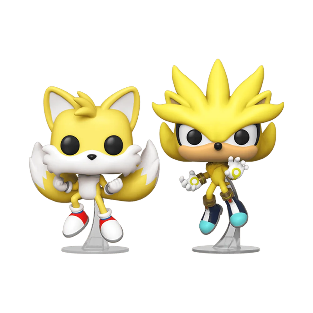 Funko POP! Sonic The Hedgehog Super Tails & Super Silver 2-Pack 595 (Exclusive) *Na zamówienie