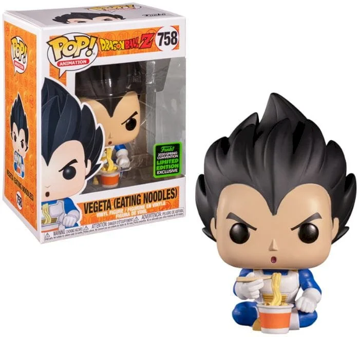 Figurka Dragon Ball Funko POP Vegeta eating noodles 758 ECCC Exclusive *Na zamówienie