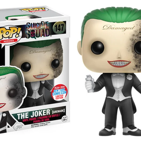 Funko POP! DC Comics Suicide Squad - Joker Grenade/Damage 147 (Exclusive) *Na zamówienie