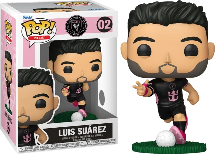 Funko POP! Soccer MLS: Inter Miami - Luis Suarez (Away) #2