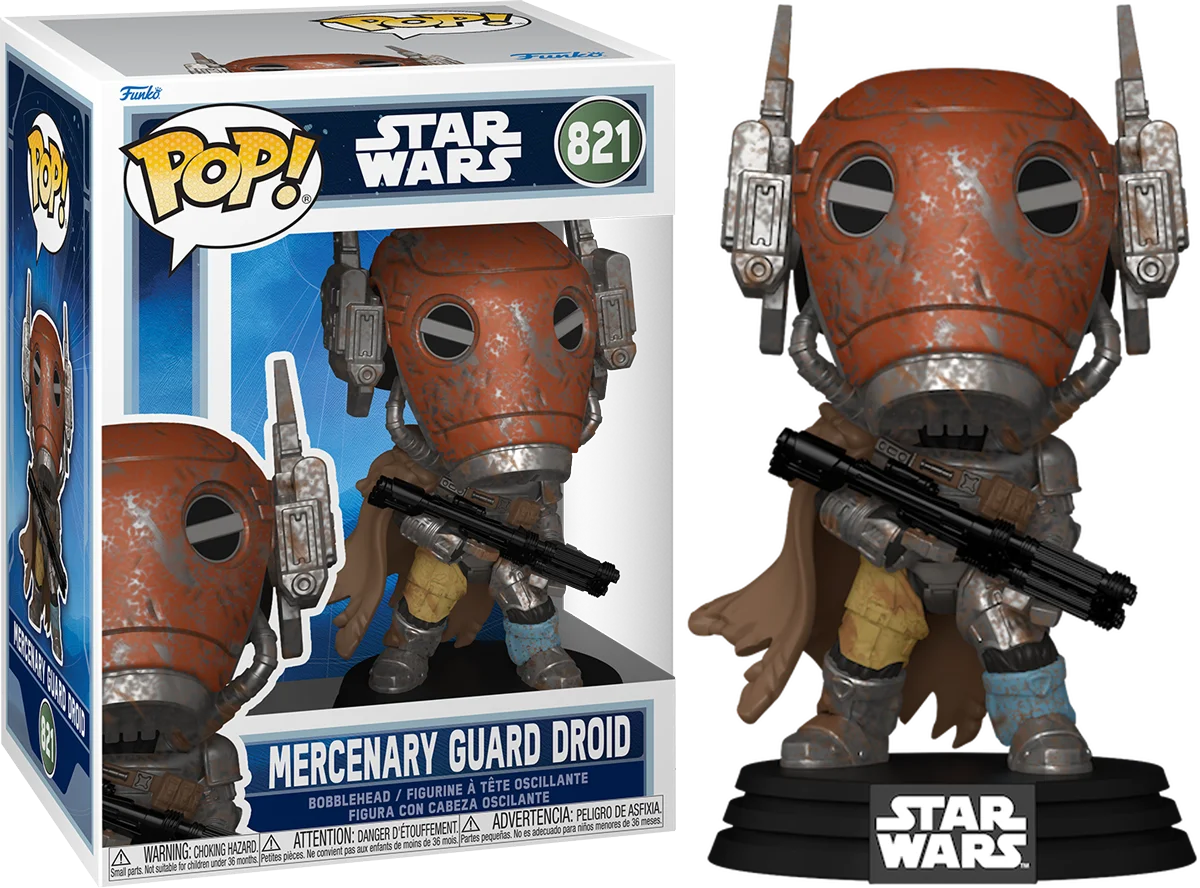 Figurka Funko POP! Star Wars: The Mandalorian & Grogu (2026) - Mercenary Guard Droid #821