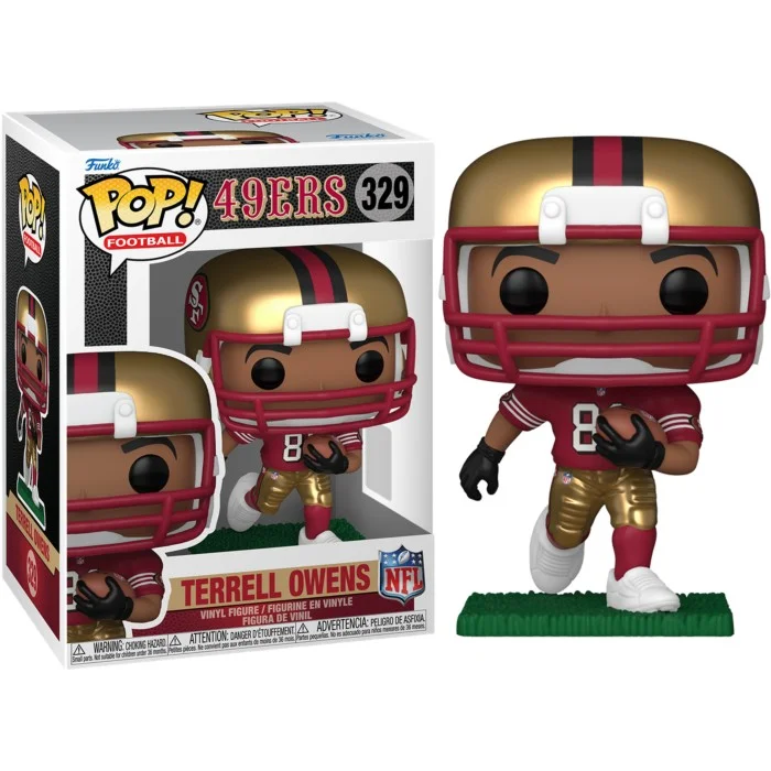 Funko POP! NFL Football - Terrell Owens San Francisco 49ers #329