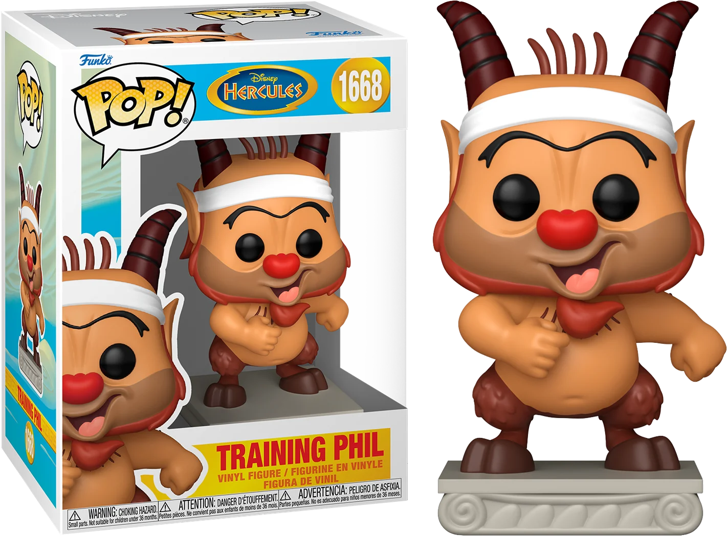 Figurka Funko POP! Hercules (1997) - Training Phil #1668