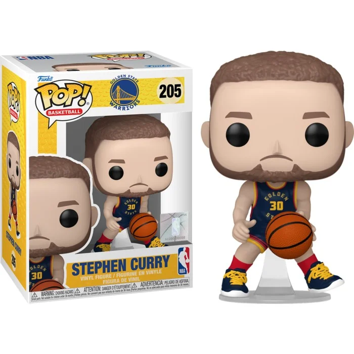 Funko POP! NBA Basketball - Stephen Curry Golden State Warriors 2024 City Edition #205
