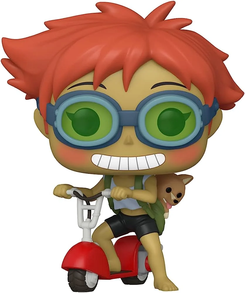 Figurka Funko POP! Cowboy Bebop - Edward on Scooter with Ein #1215 – zdjęcie 2