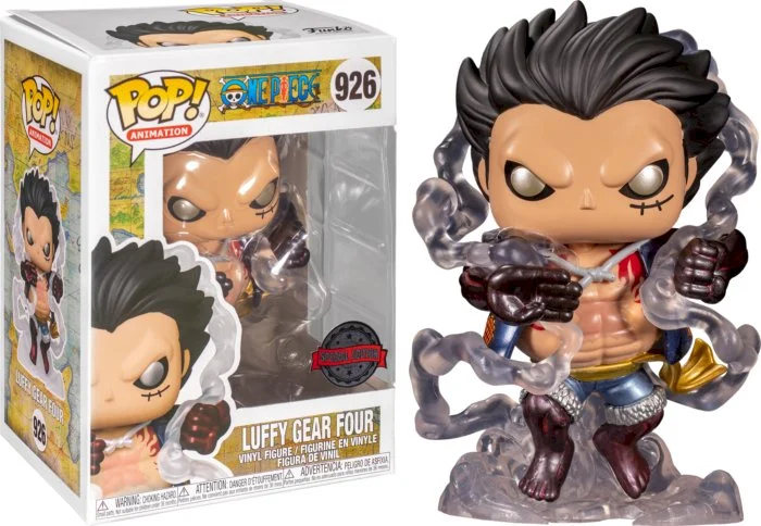 Figurka Funko POP One Piece - Monkey D. Luffy Gear Fourth 926 Exc Metallic