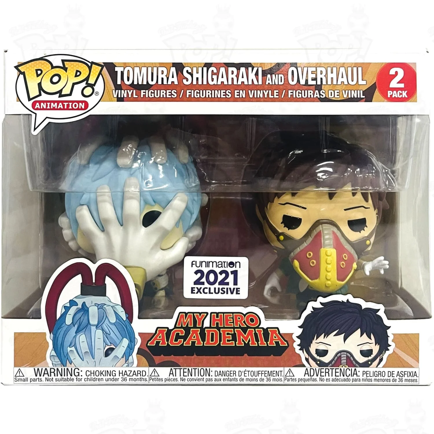 Figurka Funko POP! Animation - My Hero Academia: Tomura Shigaraki And Overhaul (2021 Funimation) [2-Pack]