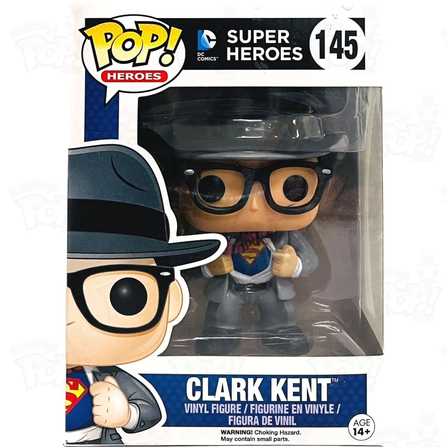 Figurka Funko POP! Heroes Super Heroes - Clark Kent (Hot Topic) #145
